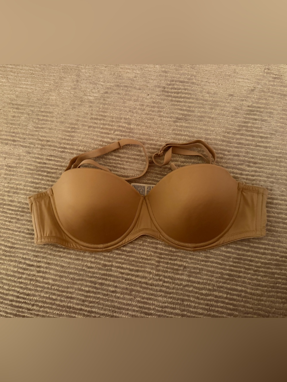 Calvin Klein Tan Convertible Strapless Bra